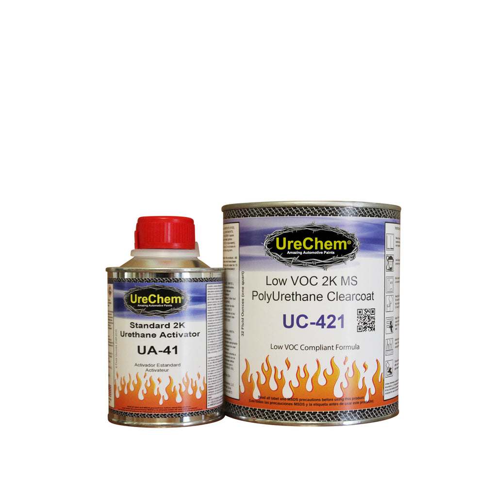 Low VOC 2K Performance Urethane Clear Quart Kit