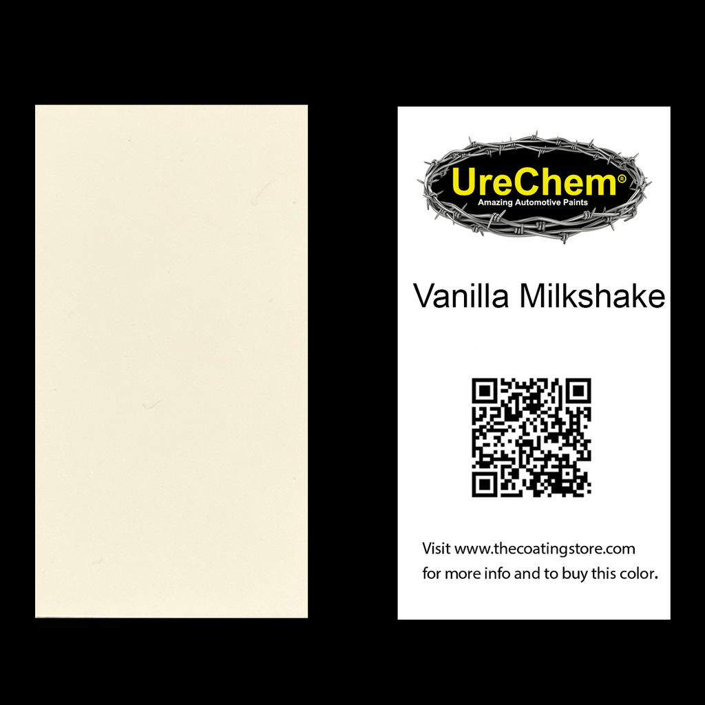 Vanilla Milkshake Color Chip Sample Swatch
