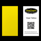 Viper Yellow Color Chip Sample Swatch