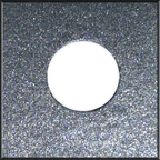 Volkswagen VW Code LD7X Platinum Gray Paint Chip Sample