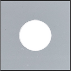Volvo Code 614 Ice White Paint Chip Sample