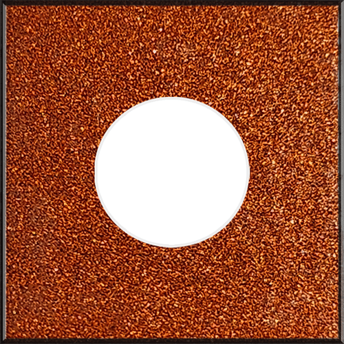 GM Chevy Corvette Code 83 WA418P Atomic Orange Paint Chip Sample