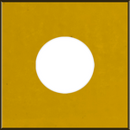 Chevrolet Code 34 WA4914 Rally Yellow Paint Chip Sample