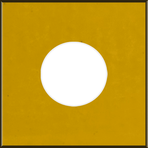 Chevrolet Code 34 WA4914 Rally Yellow Paint Chip Sample