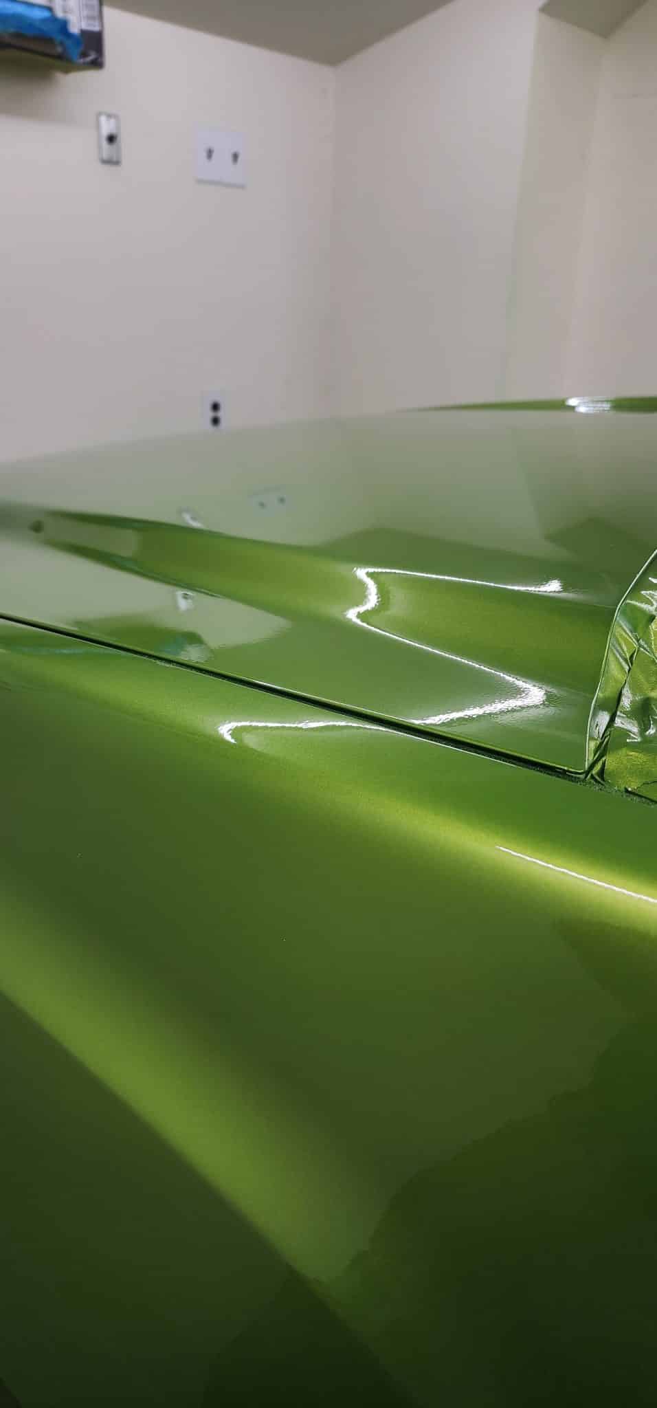 Zombie Green Metallic Basecoat Clearcoat Auto Paint Kit Options