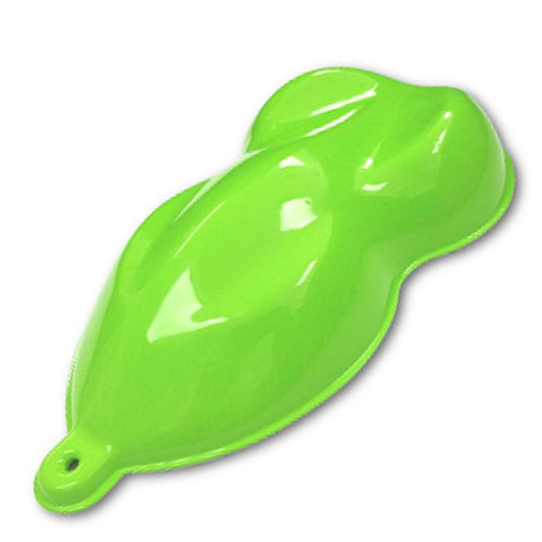 Electric Lime Basecoat Clearcoat Auto Paint Kit Options