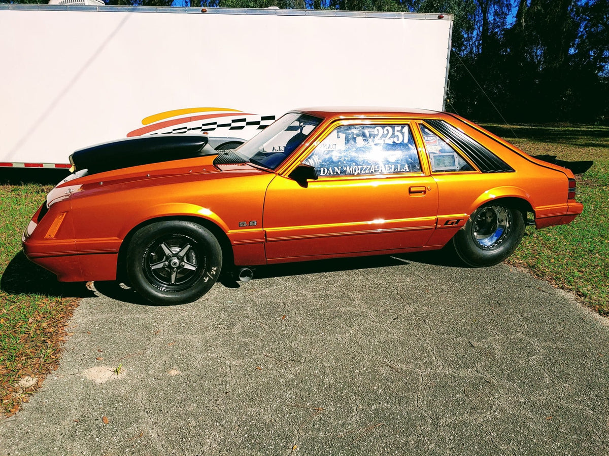 Molten Orange Pearl Basecoat Clearcoat Auto Paint Kit Options