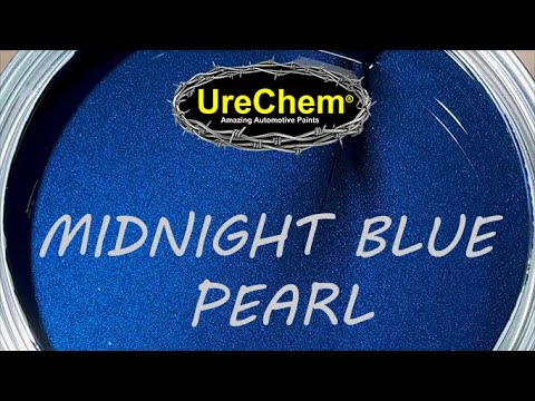 Midnight Blue Pearl Basecoat Clearcoat Auto Paint Kit Options