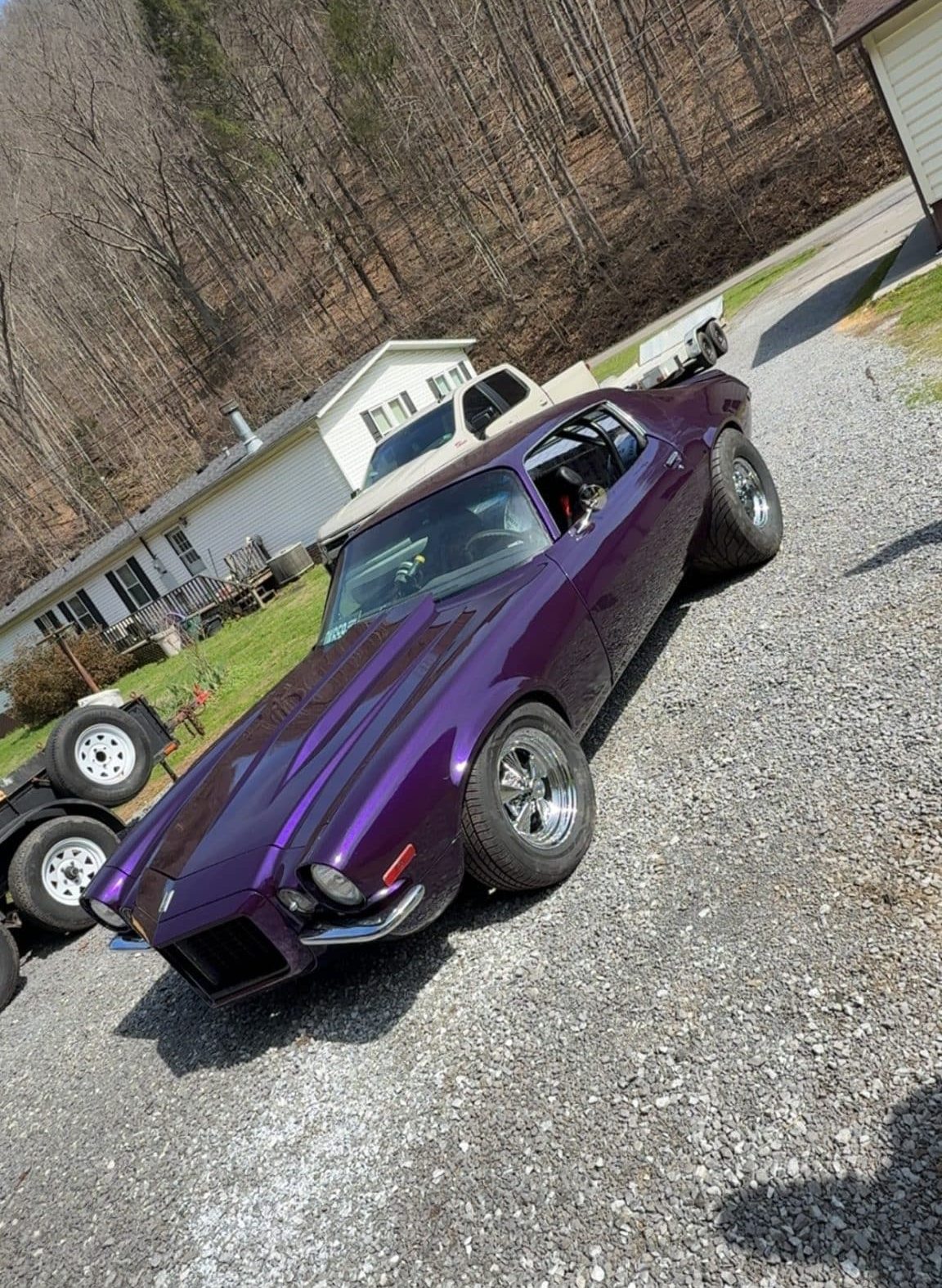 Purple Rain Pearl Basecoat Clearcoat Auto Paint Kit Options