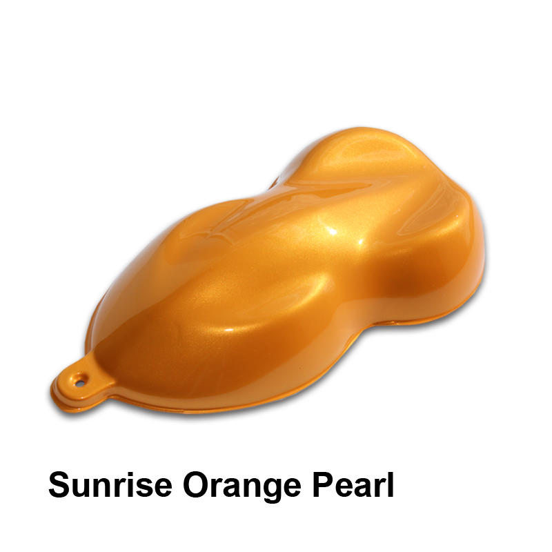 Sunrise Orange Color Car Paint | Sunset Orange Pearl Basecoat