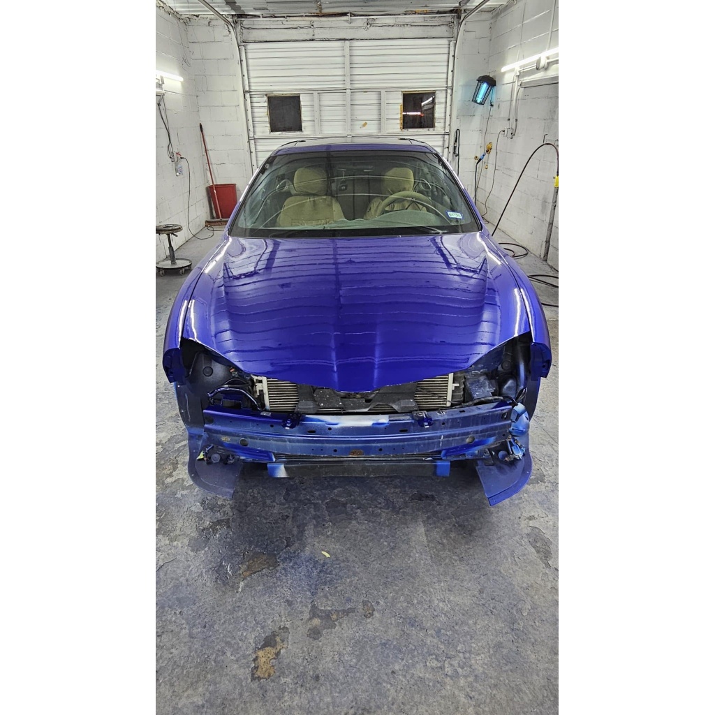 Big Blue Pearl Basecoat Clearcoat Auto Paint Kit Options