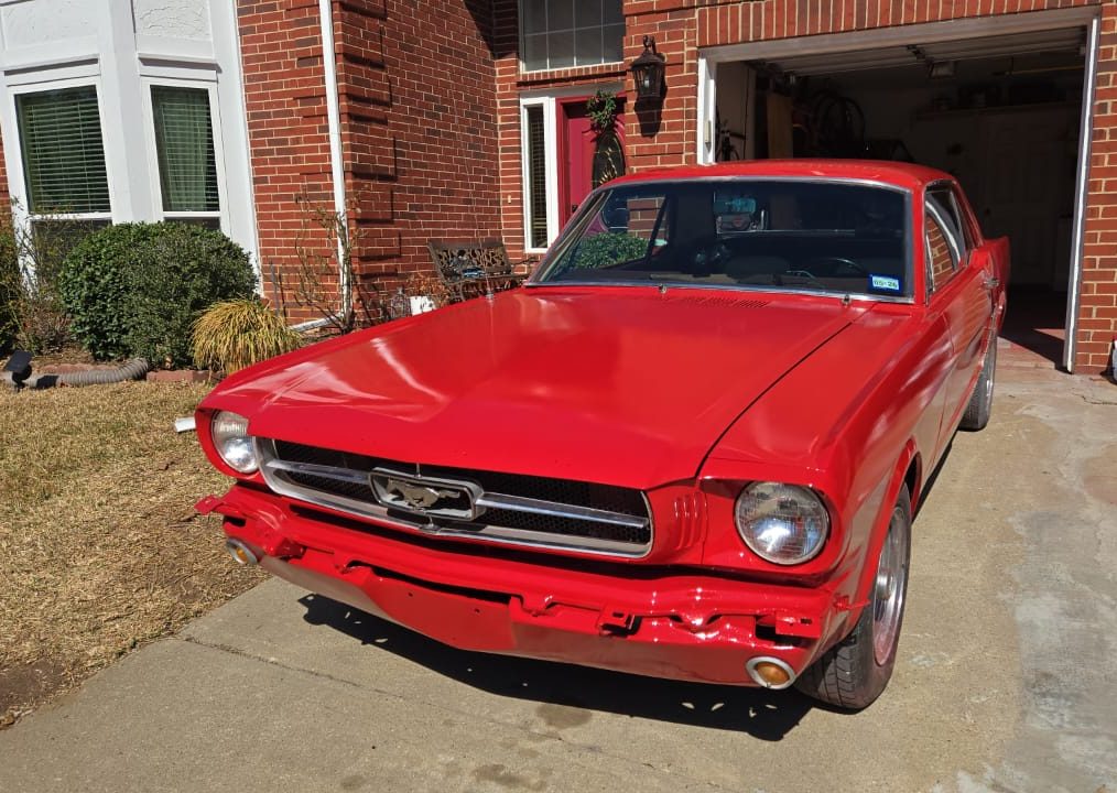 Ford Rangoon Red 1965 Ford Mustang - Rangoon Red Code J Basecoat Clearcoat Paint Kit ...