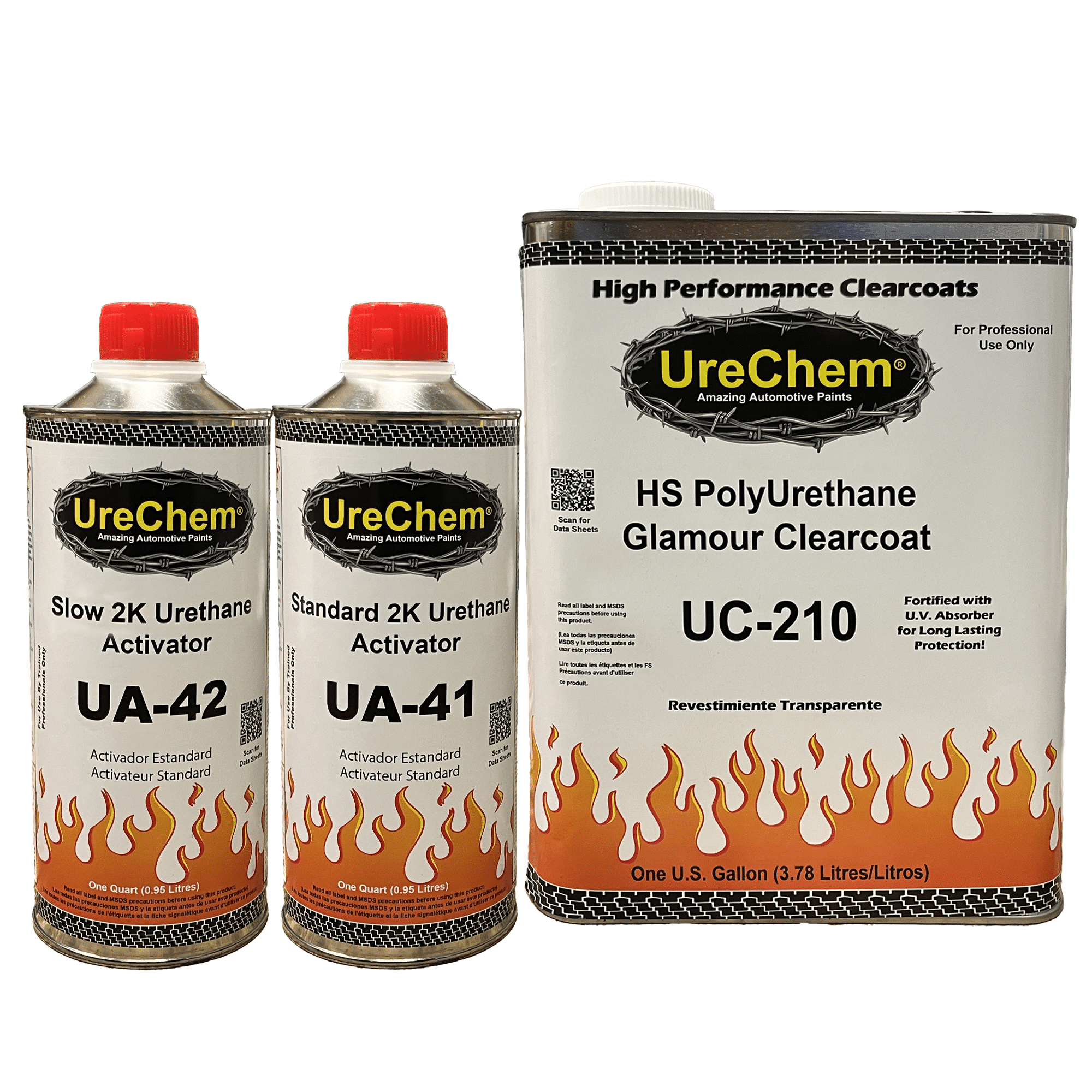 2K HS Glamour Urethane Clear Gallon Kit