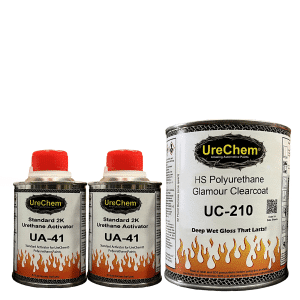2K HS Glamour Urethane Clear 1.5 Quart Kit