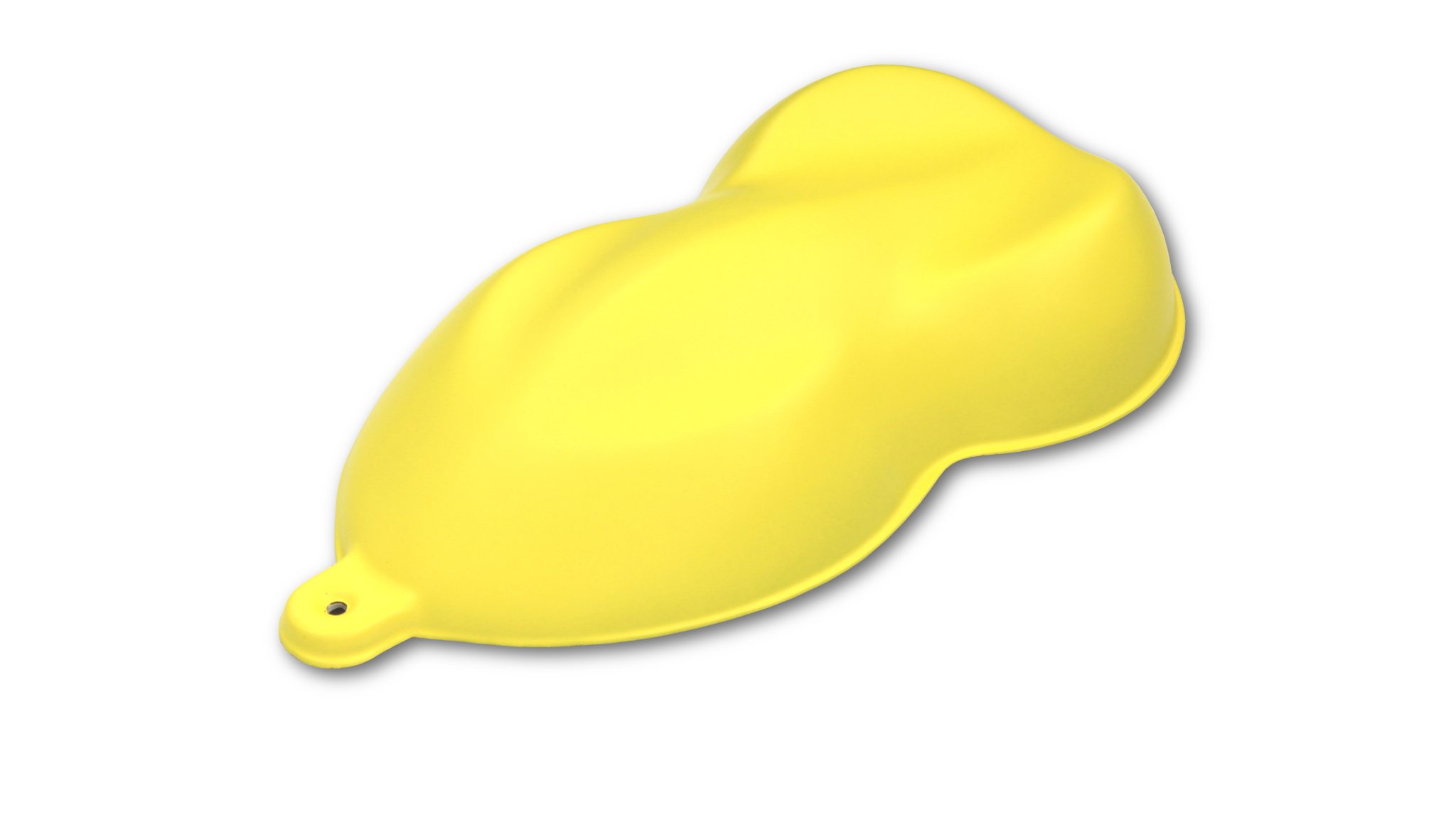viper yellow solid car paint