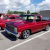 candy apple red painted truck