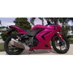 Hot Pink Pearl Basecoat Clearcoat Car Paint Kit