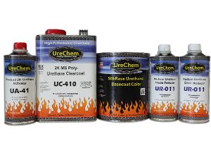 Militant Green Basecoat Clearcoat Auto Paint Kit Options