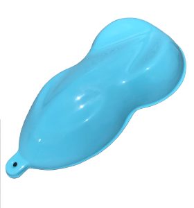 Rich Aqua Basecoat Clearcoat Auto Paint Kit Options