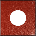 Chevy GM Code 28 WA502Q Inferno Orange Paint Chip Sample