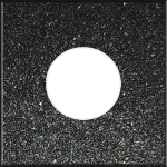 Chevy GM Code 16 G1W WA213M Graystone Steel Gray Metallic Paint Chip Sample