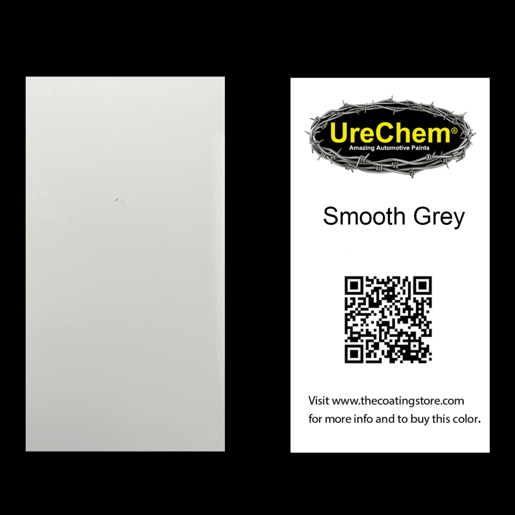 Smooth Grey Color Chip Sample Swatch - TheCoatingStore.com