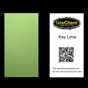 Key Lime Color Chip Sample Swatch
