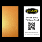 Dream Sickle Tri-Stage Pearl Paint Chip Sample