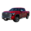Toyota truck painted Radiant Red