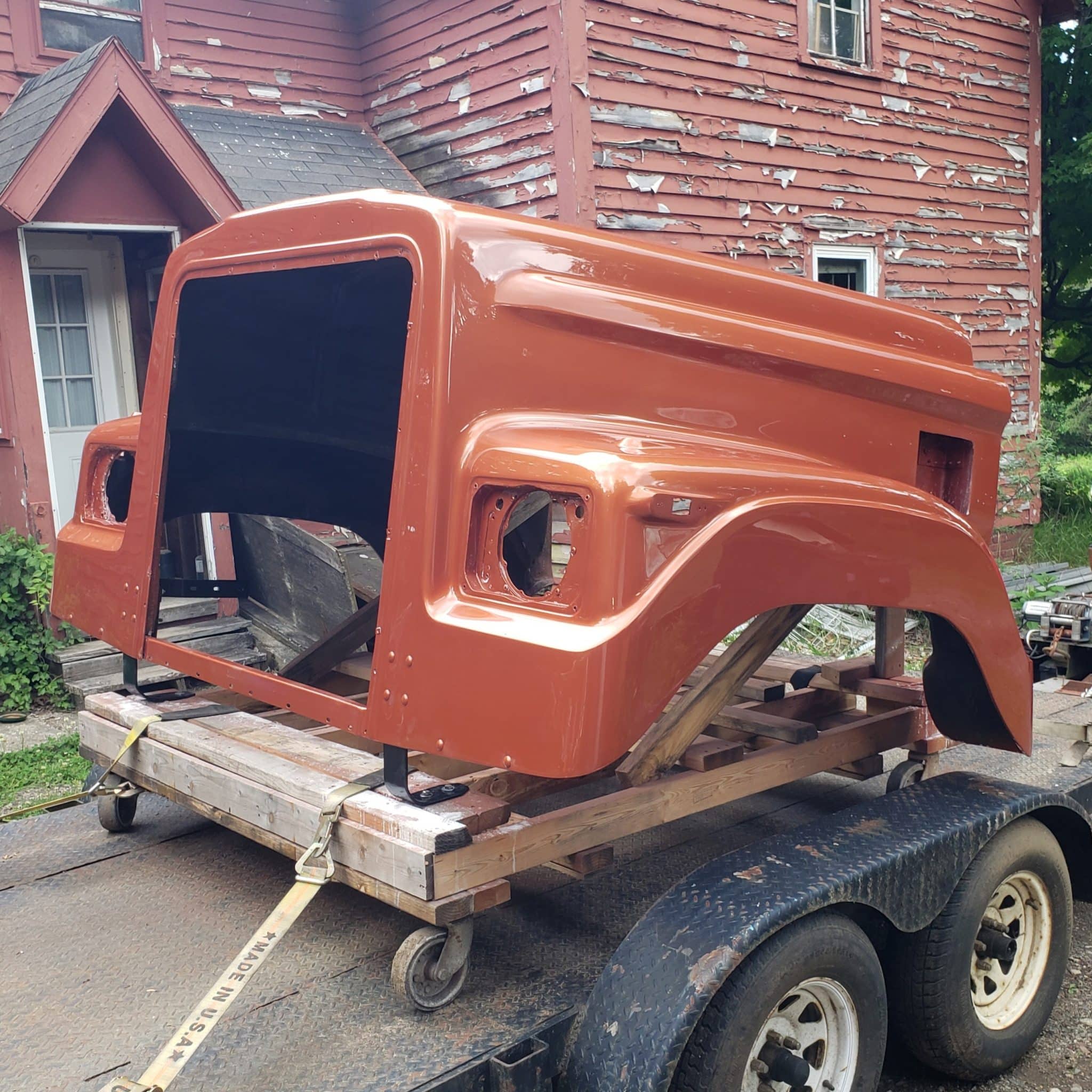 Woods Equipment Burnt Orange Single Stage 2K Urethane Auto Paint