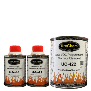 Low VOC 2K HS Glamour Urethane Clear Quart Kit