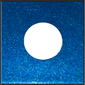 Toyota Code 8T7 Blue Streak Metallic Paint Chip Sample