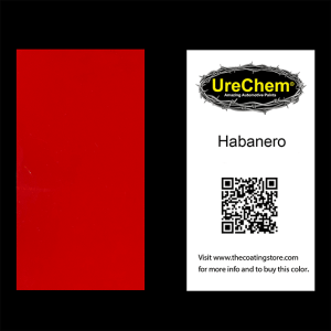 Habanero Paint Chip Sample