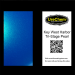 Key West Harbor Tri-Stage Pearl Paint Chip Sample