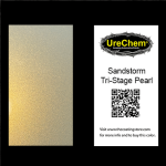 Sandstorm Tri-Stage Pearl Paint Chip Sample