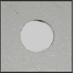 Audi Code LS9R Glacier White Paint Chip Sample