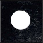 Nissan KH3 Super Black Paint Chip Sample
