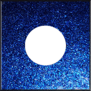 Dodge Code PCL Blue Streak Pearl Paint Chip Sample