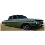 Army Green Low Gloss Single Stage Auto Paint Kit