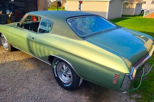 COATS 1970 Chevrolet Chevelle – Green Mist Poly Code 45