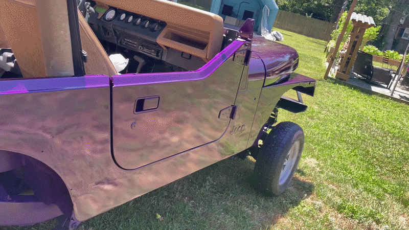 COATS Purple Passion Pearl Jeep