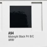 Mini  Midnight Black Pearl Code A94 Basecoat Clearcoat Auto Paint Kit Options